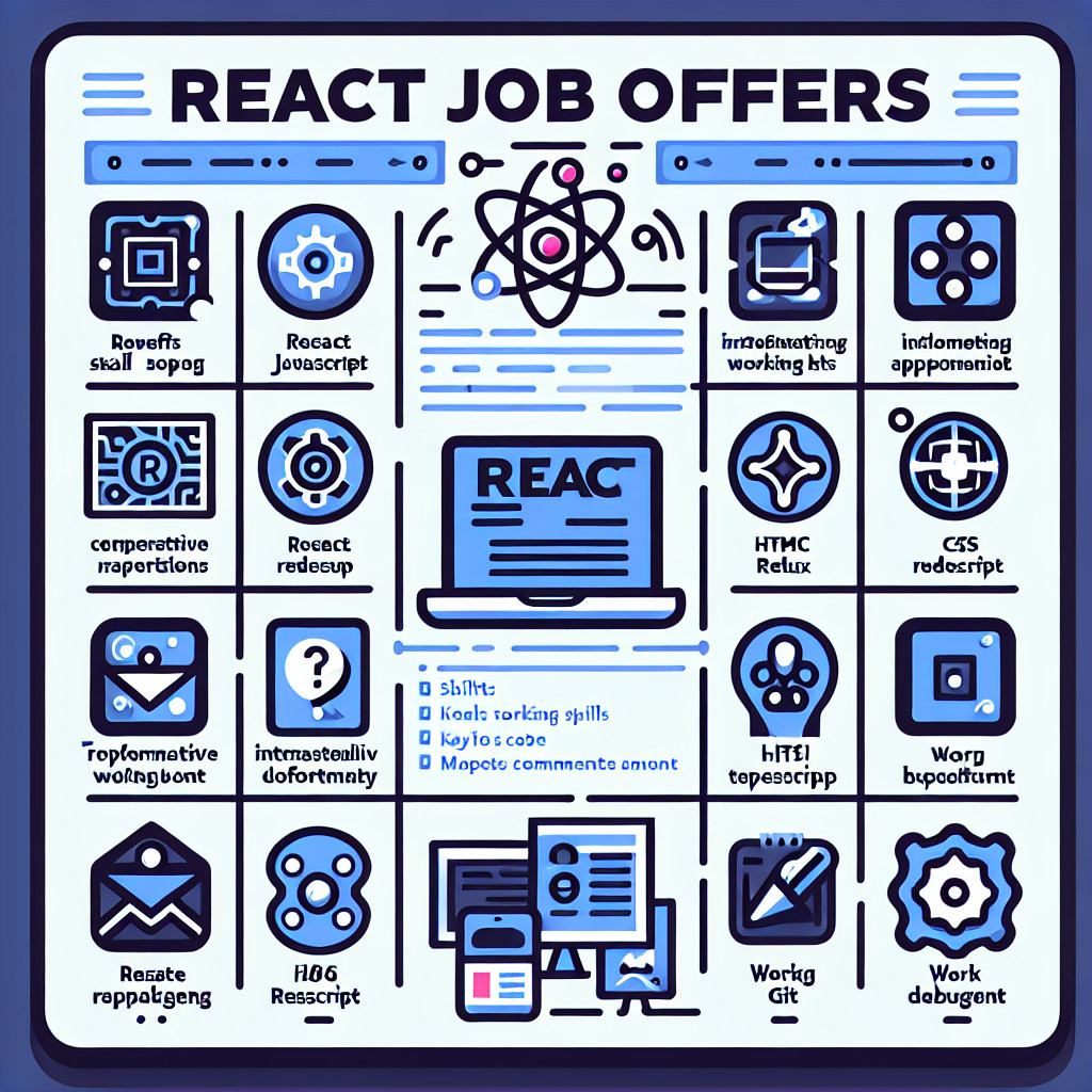 Oferty pracy React - jakie są najważniejsze narzędzia i technologie?