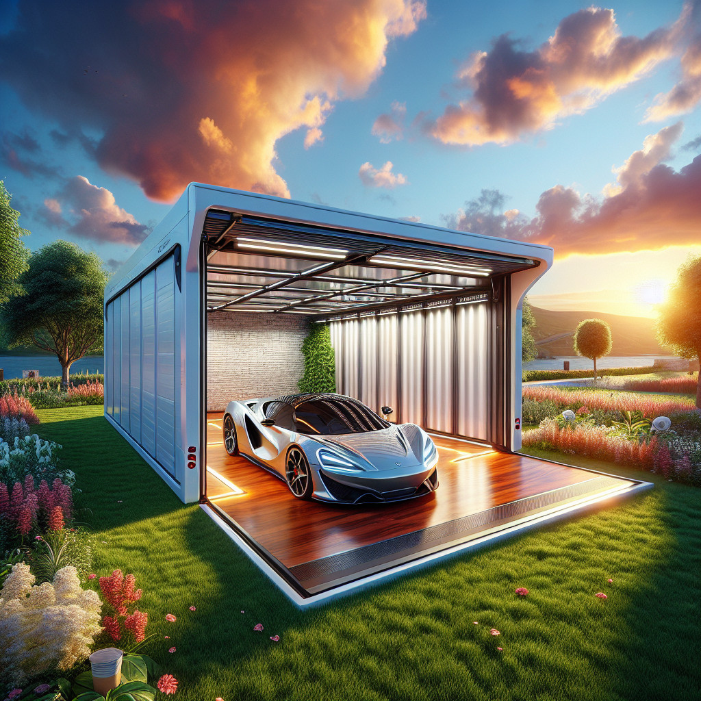 Mobil garázs: ideális megoldás a lakóautók és lakókocsik tárolására
