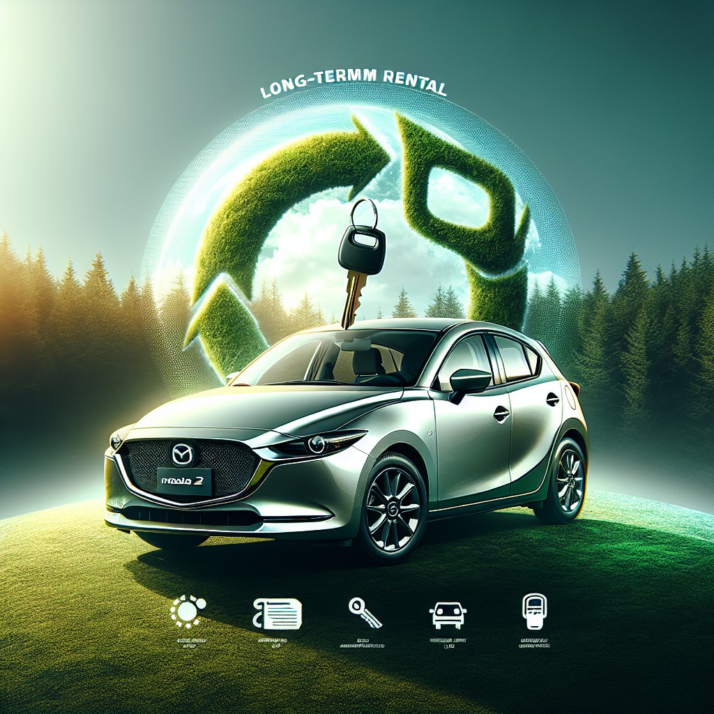 Wynajem długoterminowy Mazda 2 Hybrid